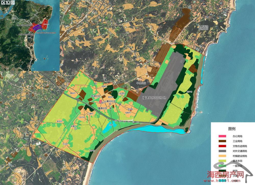 长乐滨海新城规划图\/效果图出炉