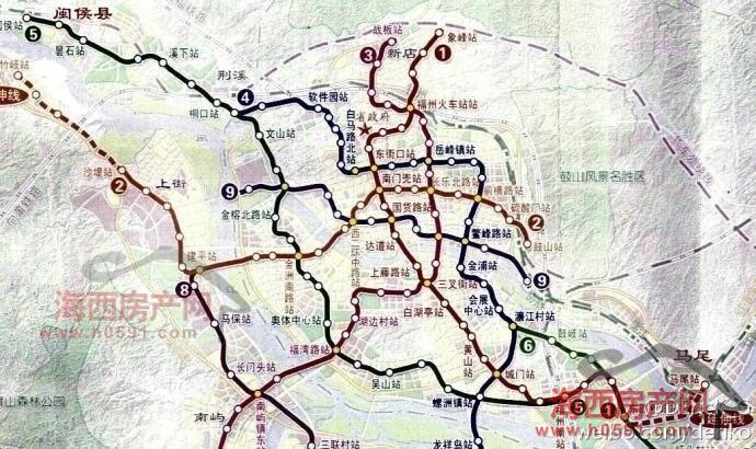 南通地铁1号线最新线路图曝光 周边楼盘最新房